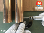 Bakır Nikel Alaşımlı Çelik Dikişsiz Boru ASTM B466 C70600 Soğutma Birimi