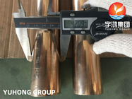Bakır Nikel Alaşımlı Çelik Dikişsiz Boru ASTM B466 C70600 Soğutma Birimi