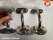 Dekorasyon / Banyo Kaynaklanabilir Çelik Boru Ek Parçaları Akışkan Endüstrisi İçin Küçük Boy SUS304