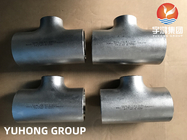 ASTM A815 UNS S31803 Dupleks Paslanmaz Çelik Dikişsiz Redüksiyon Tee B16.9 Tuzsuzlaştırma için