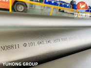 ASTM B407 UNS N08811 Boiler için Nikel Alaşımlı Çelik Dikişsiz Tüp
