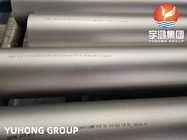 ASTM B514 UNS N08810 Boiler için nikel alaşımlı çelik kaynaklı yuvarlak boru