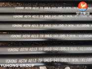 ASTM A213 T9 Petrol ve Petrokimya için Alloy Çelik Dikişsiz Tüp