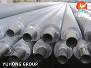 ASTM Fin Tube L Tipi Paslanmaz Çelik, Dupleks Çelik, Alaşımlı Çelik
