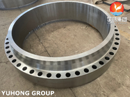ASME SA105 Karbon Kalıplı Çelik Vücut Flange On Shell For Heat Exchanger