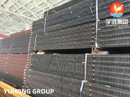 ASTM A192 Karbon Çelik Kaynaklı HH Tip Kare Finrf Tüpler Ekonomizörler için