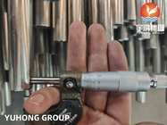 ASTM A249 TP304L Austenitik paslanmaz çelik kaynaklı ısı değiştiricisi tüpleri