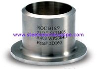 Metal Alın Kaynak Parçaları ASTM B366 UNS N08904 1/2 &quot;- 60&quot; SCH40 SCH80 SCH160 XXS B16.9