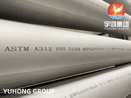 ASTM A312 UNS S31254 (% 6 Moly, 1.4547), 254MO, Soğuk Çekme ve Soğuk Haddeleme, Paslanmaz Çelik Dikişsiz Boru