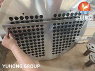 EN10028 1.4541 / F321 Kalınlaştırılmış boru kağıdı paslanmaz çelik ısı değiştiricisi boru plağı