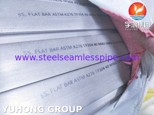 Paslanmaz Çelik Flat Bar ASTM A276 SS304 Enerji Endüstrisi için