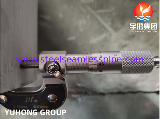 ASTM A358 Sınıf 1 TP316L Paslanmaz Çelik Kaynaklı Borular Yüksek Sıcaklık Endüstrisi