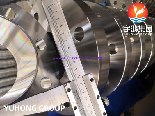 ASTM B462 Alaşım Al6XN, UNS N08367 WNRF Petrol ve Gaz için Nikel Alaşımlı Çelik Flanges CL3000