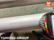 ASTM A312 TP304H Paslanmaz Çelik Dikişsiz Boru Soğuk Haddelenmiş Yüksek Sıcaklık Uygulaması