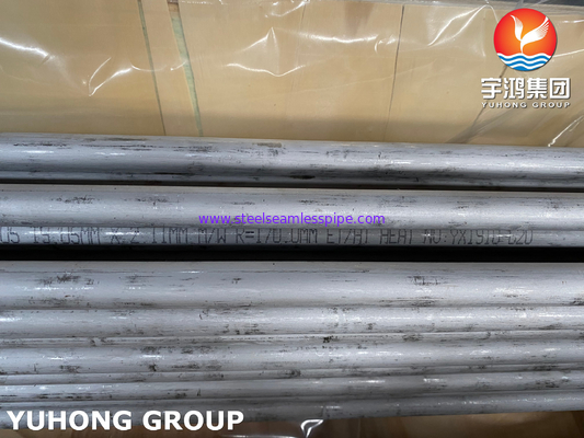 ASME SA789 SAF 2205 / UNS S32205 Çift Çelik Isı Değiştiricisi U Bend Tube