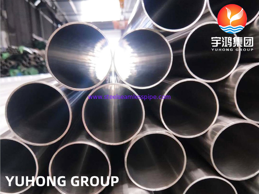 ASTM A270 TP304 Stainless Steel Welded Tube, Bright Annealed Treatment Used In Sanitary Applications