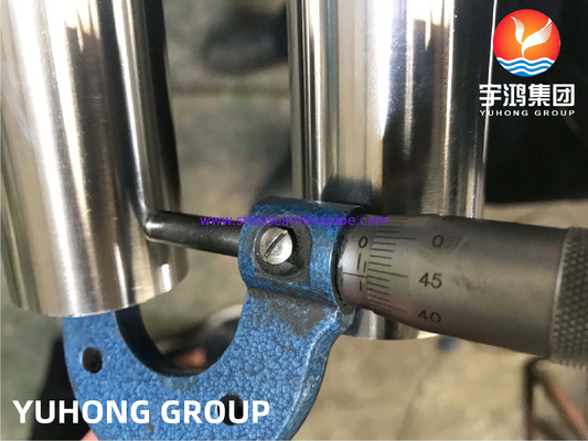 ASTM A270 TP304 Stainless Steel Welded Tube, Bright Annealed Treatment Used In Sanitary Applications