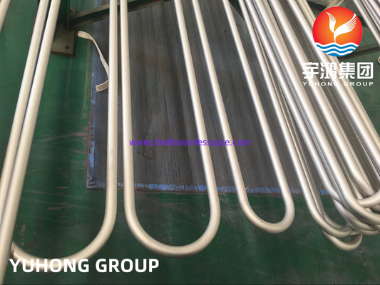 ASME SB444 Inconel 625 / UNS N06625 Nikel Alaşımlı Çelik U Bend Dikişsiz Tüp
