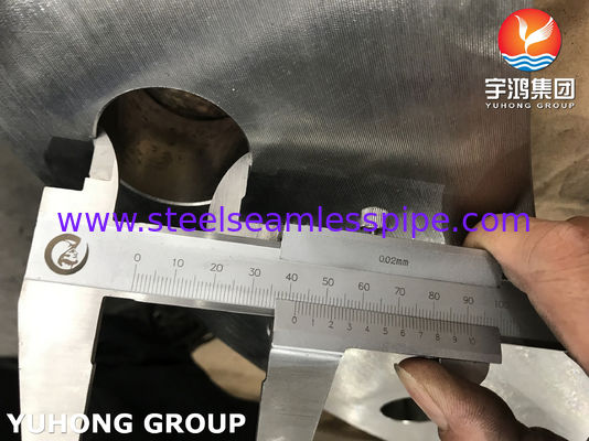 ASTM A240 Alaşım 904L / UNS N08904 AWWA C207 Su tesisatı hizmeti için halka tipi flens
