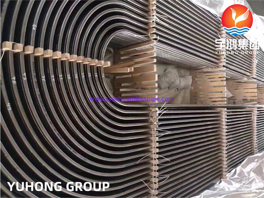 ASTM A179 / ASME SA179 Karbon Çelik Dikişsiz U Bükme Borusu, Eşanjör Uygulaması