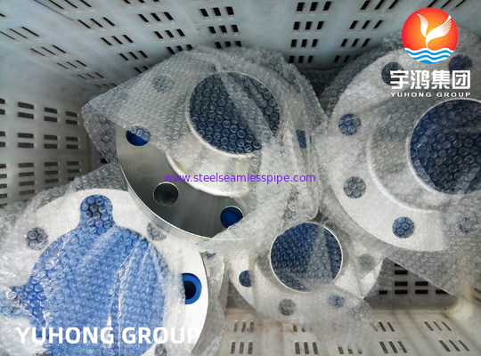 ASTM A182 F347 Paslanmaz Çelik kaynak boynuz flens, RF / RTJ yüzü Yüksek sıcaklık uygulamaları için