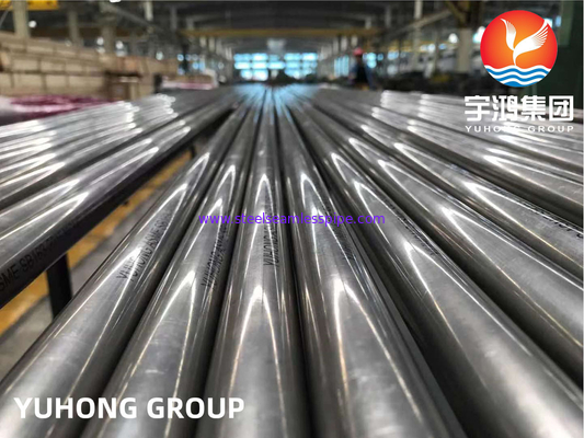 ASME SB163 UNS N04400 / Monel 400 Isı Değiştiricisi için Dikişsiz Nikel Alaşımlı Tüp