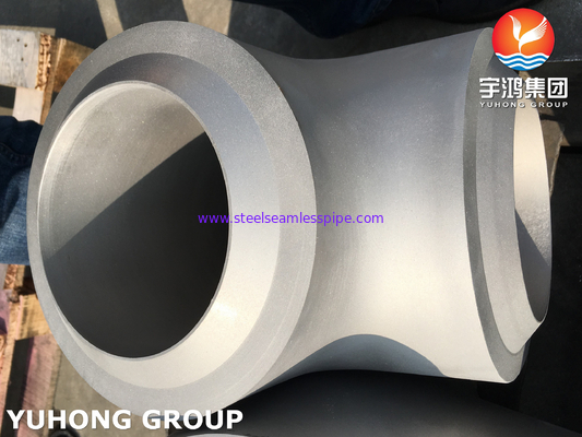 SS316L Butt Weld Fitting, A403 WP316L Eşit Tee (iğne / kaynaklı), B16.9 Standart