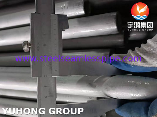 ASTM A213 TP317L Paslanmaz Çelik U Bükümlü Boru Isı Eşanjörü Borusu %100 ET