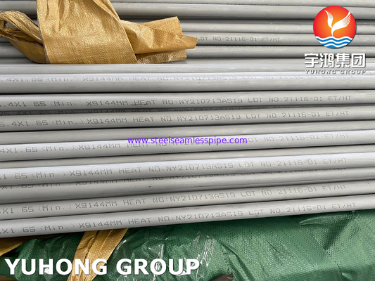 ASTM A213 TP321 Paslanmaz Çelik Dikişsiz Boru Soğuk Çekilmiş Düşük Sıcaklık Uygulaması
