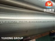 ASTM B165 UNS N04400 MONEL 400 Nikel Bakır Alaşımlı Gaz İşleme için Dikişsiz Boru