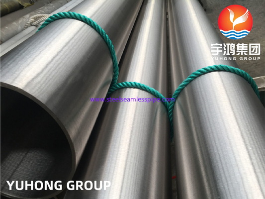ASTM B165 Monel 400 N04400 Deniz suyu için dikişsiz nikel alaşım borusu