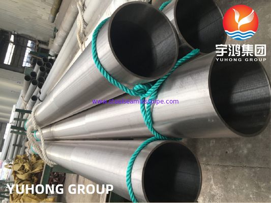 ASTM B165 Monel 400 N04400 Deniz suyu için dikişsiz nikel alaşım borusu