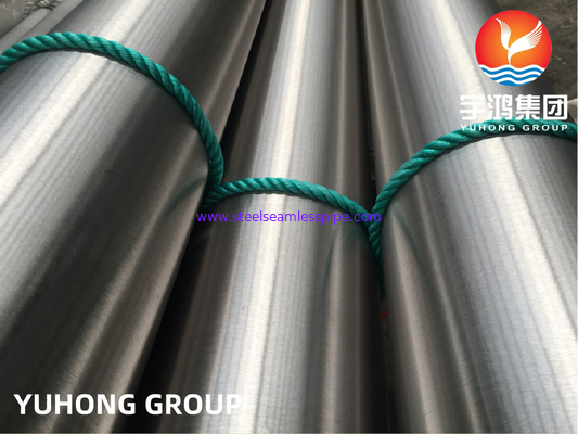 ASTM B165 Monel 400 N04400 Deniz suyu için dikişsiz nikel alaşım borusu