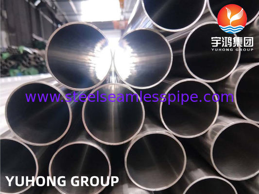 ASTM A270 TP304 Paslanmaz Çelik Hijyenik Dikişsiz Boru, Cilalı Yüzeyli ve Korozyon Dirençli