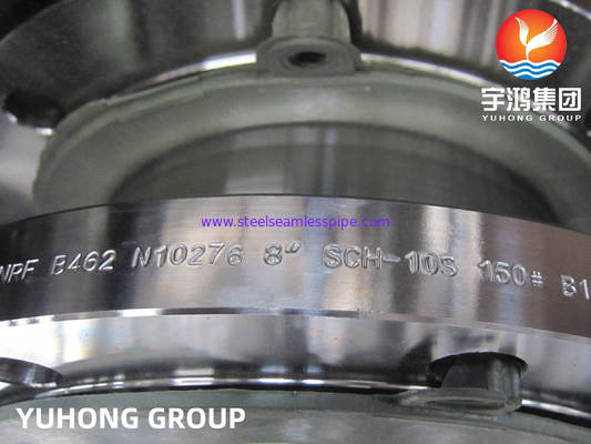 ASTM B462 UNS N10276 / Hastelloy C276 Kaynak Boynuz Flange Nikel Alaşımı WNRF Flange