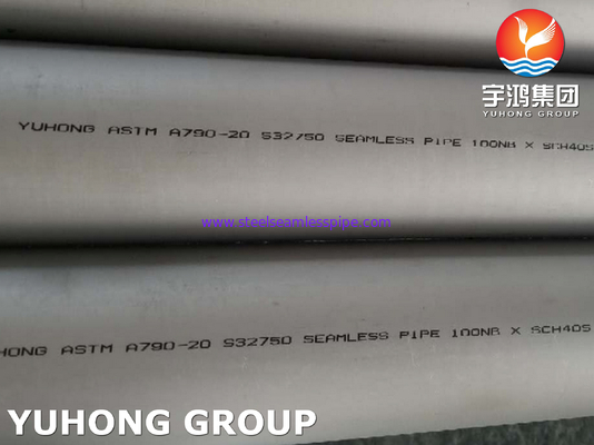 Süper Dubleks Paslanmaz Çelik Boru ASTM A928 / ASTM A790 UNS S32750 ( 2507)
