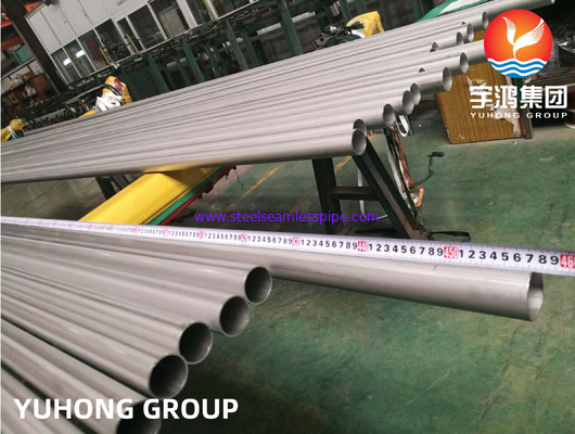 ASTM A249 TP304L / UNS S30403 Paslanmaz Çelik Kaynaklı Boru Eşanjör Borusu
