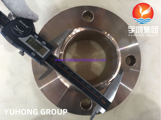 ASTM B151 C70600 2.0872 Cu-Ni Alaşımı Kalıplı Weldneck Flange RF B16.5