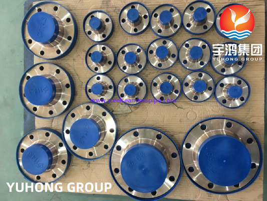 ASTM B151 C70600 2.0872 Cu-Ni Alaşımı Kalıplı Weldneck Flange RF B16.5