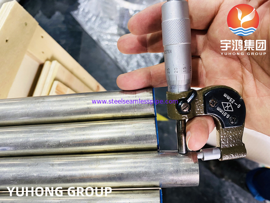 Nükleer reaktör Kullanılmış tüp ASTM B167 Inconel 600 / UNS N06600 Dikişsiz Tipi
