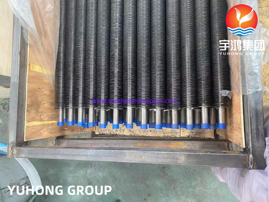 G Tipi Fin Tube ASME SB163 NO4400 Isı Akışı Korozyona Dirençli