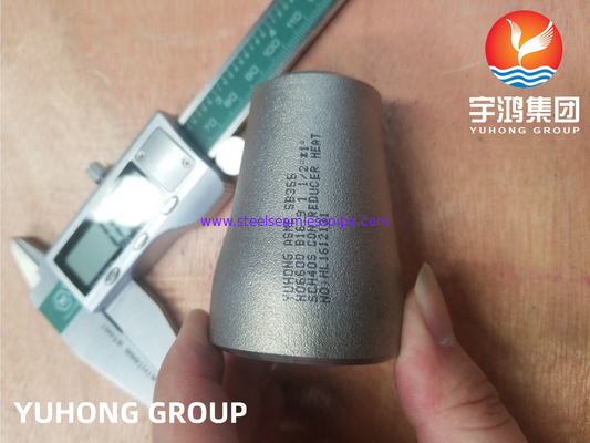 Buttweld ASME SB366 N06600 2.4816 Inconel 600 Konsantrik Redüksiyon
