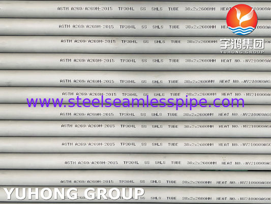 Genel korozyona dayanıklı hizmet için kullanılan Austenitik Paslanmaz Çelik Tüp ASTM A269 TP304L