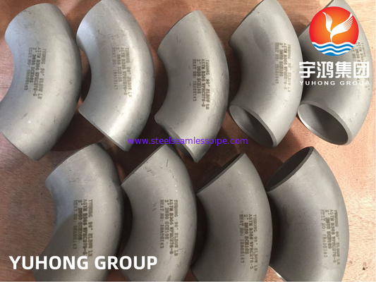 Hastelloy C276 Boru Ek Parçaları ASTM B366 UNS N10276 / DIN 2.4819 90° Dirsek