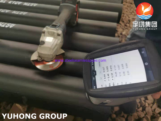 ASTM A213 T5 K41545 Isı Değiştiricisi için Alaşımlı Çelik Dikişsiz Tüp