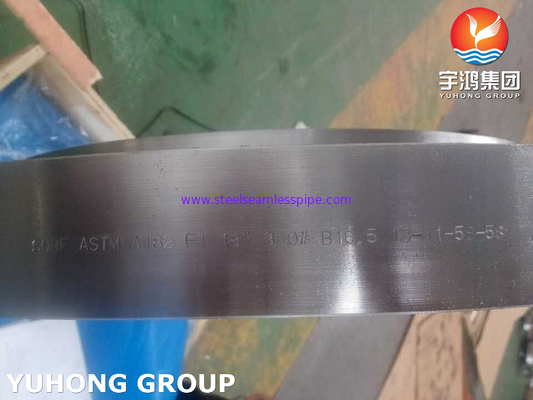 Alloy Steel Slip-On Flange ASTM A182 F1 B16.5 Petrol Rafinasyonu Ekipmanı İçin