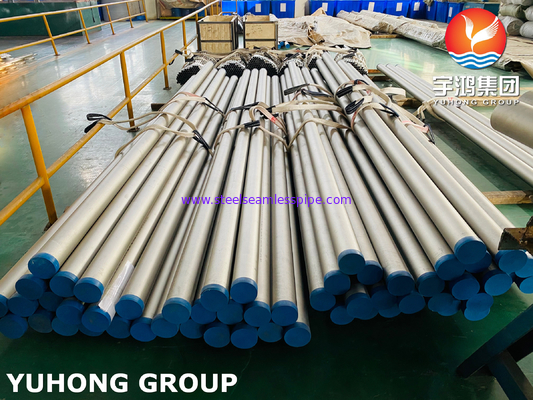 ASTM B407 UNS N08811 Petrokimya için Nikel Alaşımı Dikişsiz Tüp