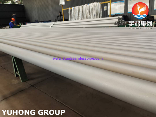ASTM B407 UNS N08811 Petrokimya için Nikel Alaşımı Dikişsiz Tüp