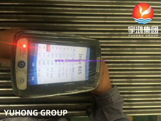 ASTM B163 Incoloy 800HT UNS N08811 Parlak Yüzey Nikel Alaşımlı Tüp