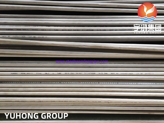 Dikişsiz tüp U Bend Tube TP304/304L TP316L TP310S TP316Ti TP321/321H TP347 TP317 Isı Değiştiricisi Uygulamaları